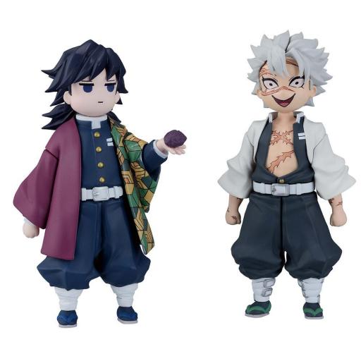 Figura Demon Slayer Kimetsu No Yaiba Giyu & Sanemi Ichibansho 7 cm
