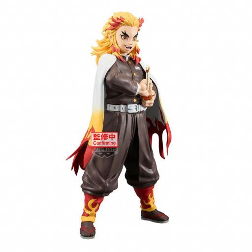 Figura Demon Slayer Kimetsu No Yaiba Kyojuro Rengoku Grandista Banpresto 24 cm [2]