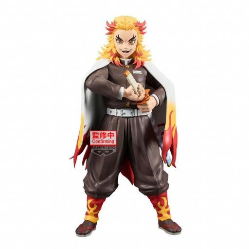 Figura Demon Slayer Kimetsu No Yaiba Kyojuro Rengoku Grandista Banpresto 24 cm [0]