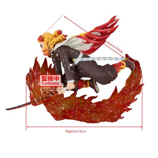 Figura Demon Slayer Kimetsu No Yaiba Rengoku Kyojuro Vibration Stars Plus 14 cm [4]