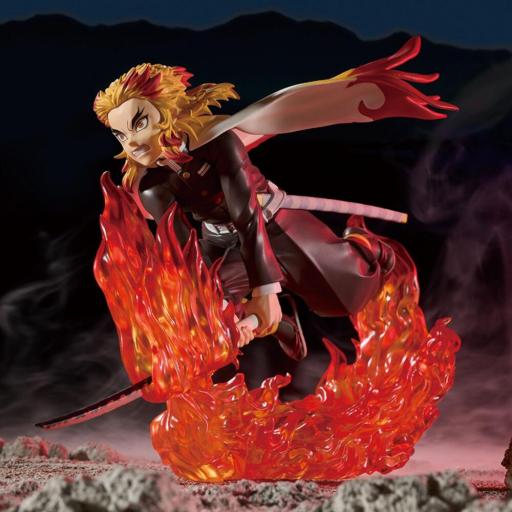 Figura Demon Slayer Kimetsu No Yaiba Rengoku Kyojuro Vibration Stars Plus 14 cm