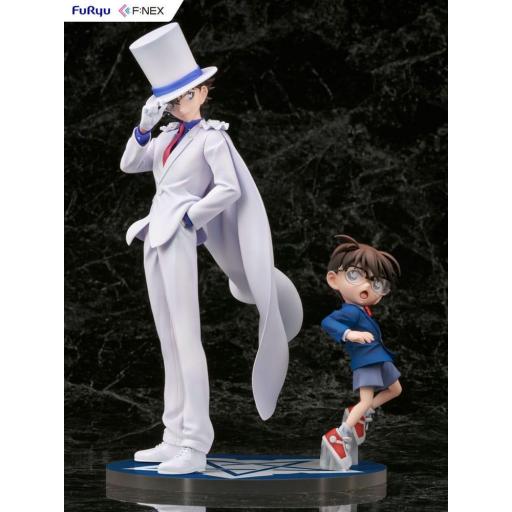 Figura Detective Conan: Conan Edogawa & Kid the Phantom Thief Furyu 29 cm [2]