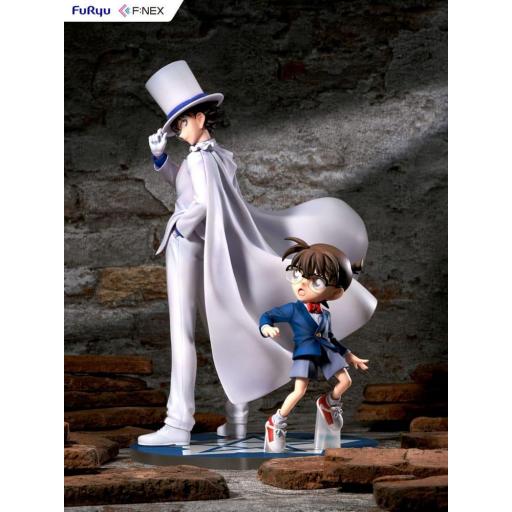 Figura Detective Conan: Conan Edogawa & Kid the Phantom Thief Furyu 29 cm