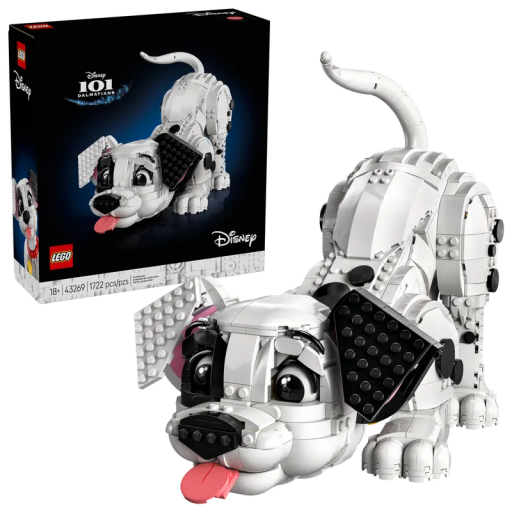 Figura Disney 101 Dálmatas cachorro Set construcción LEGO 22 cm