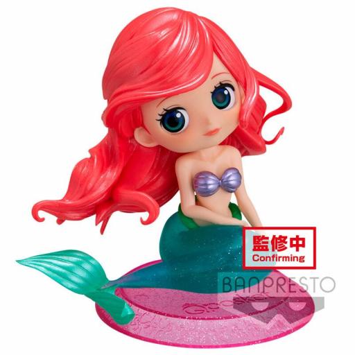 Figura Disney La Sirenita Glitter QPosket 10 cm