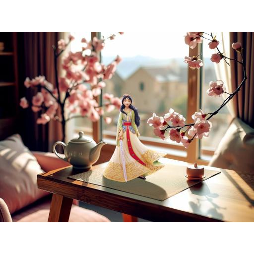 Figura Disney Mulán Deluxe Enesco 38 cm [6]