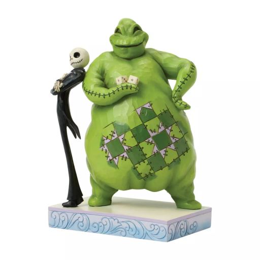 Figura Disney Pesadilla Antes de Navidad Jack & Oogie Enesco 22 cm [2]