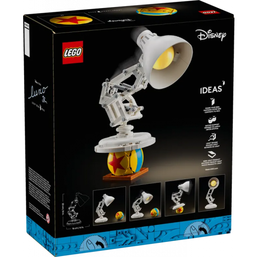 Figura Disney Pixar Luxo Jr. Set construcción LEGO 29 cm [1]