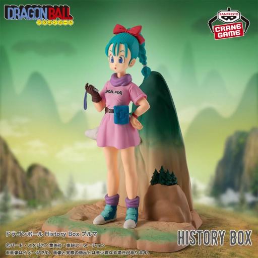 Figura Dragon Ball Bulma History Box Banpresto 13 cm [0]