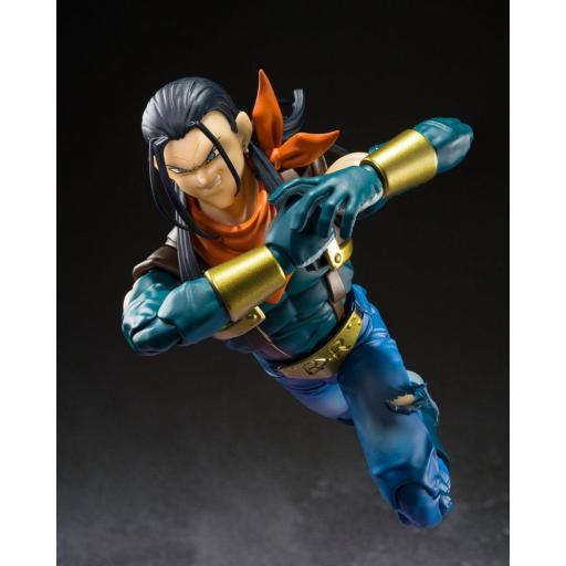 Figura Dragon Ball GT Super Android 17 SH Figuarts 20 cm