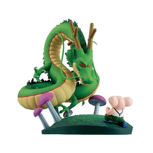 Figura Dragon Ball Oolong & Shenron Ichibansho Banpresto 14 cm