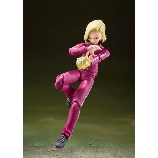 Figura Dragon Ball Super Androide 18 SH Figuarts 14 cm [1]