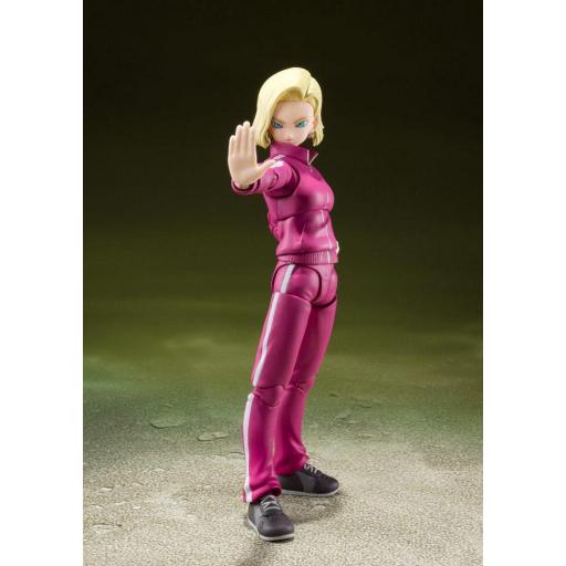 Figura Dragon Ball Super Androide 18 SH Figuarts 14 cm [2]