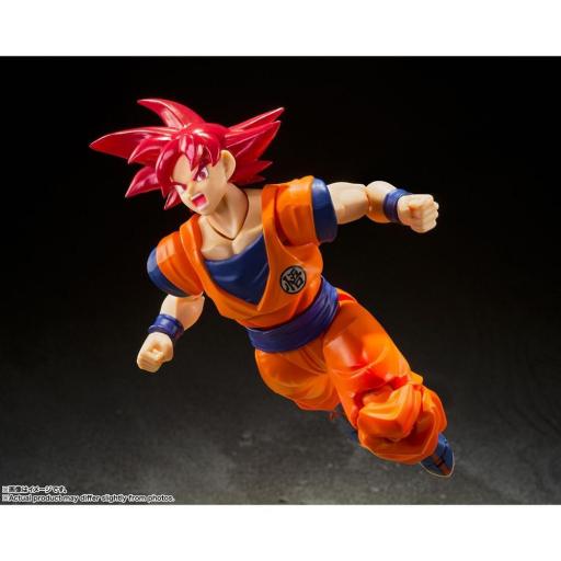 Figura Dragon Ball Super Son Goku Super Saiyan God  SH Figuarts 14 cm [2]