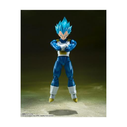 Figura Dragon Ball Super Vegeta SS God SH Figuarts 13 cm