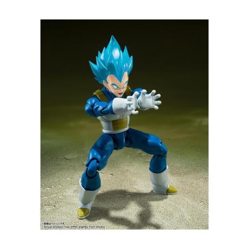 Figura Dragon Ball Super Vegeta SS God SH Figuarts 13 cm [5]