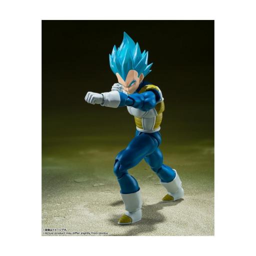 Figura Dragon Ball Super Vegeta SS God SH Figuarts 13 cm [2]