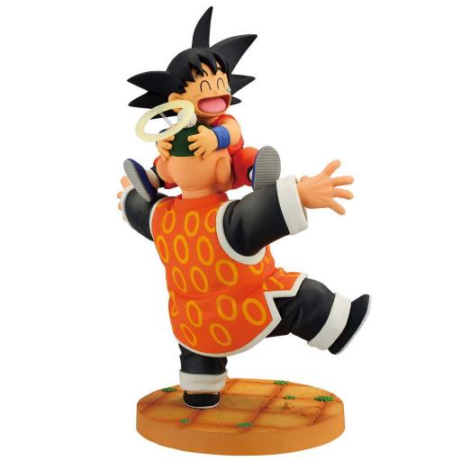 Figura Dragon Ball Z Son Goku & Grandpa Son Gohan Dragon History II Ichibansho 16 cm