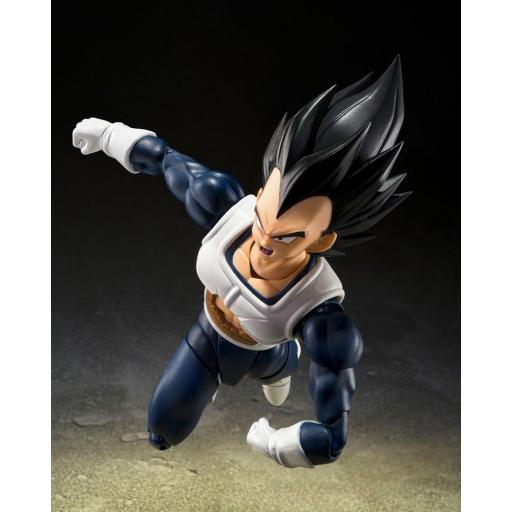 Figura Dragon Ball Z Vegeta Old Battle Clothes S.H. Figuarts 14 cm [3]