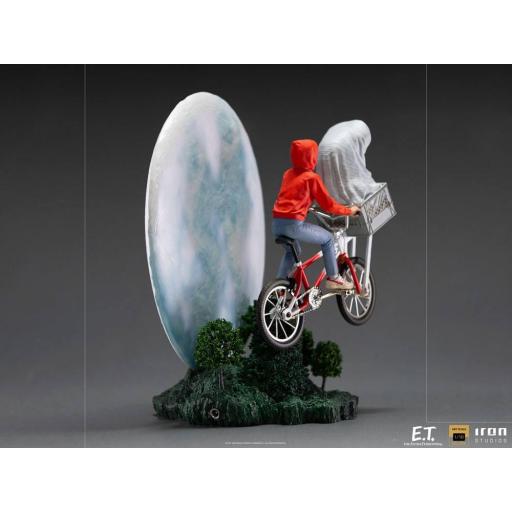 Figura E.T. El Extraterrestre E.T. & Elliot Deluxe Art Scale Iron Studios 27 cm [5]