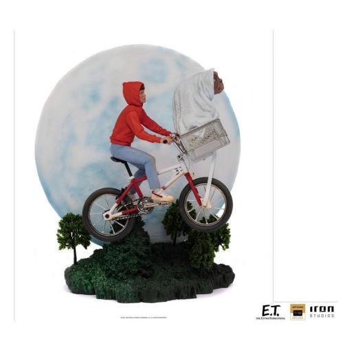 Figura E.T. El Extraterrestre E.T. & Elliot Deluxe Art Scale Iron Studios 27 cm