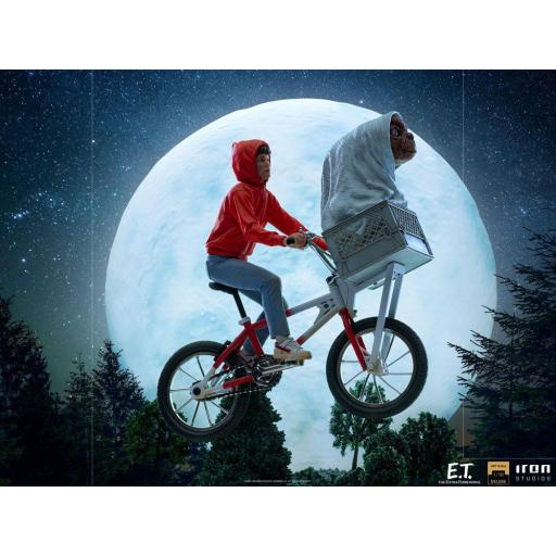 Figura E.T. El Extraterrestre E.T. & Elliot Deluxe Art Scale Iron Studios 27 cm [6]