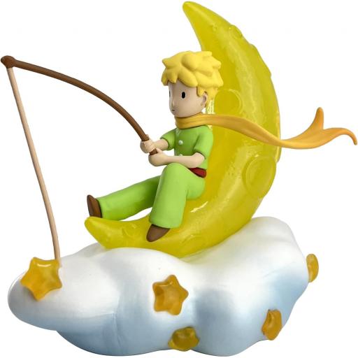 Figura El Principito Pescando en las Nubes Plastoy 8 cm