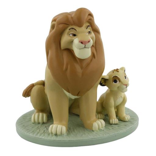 Figura El Rey León Mufasa & Simba W&CO 11 cm [2]