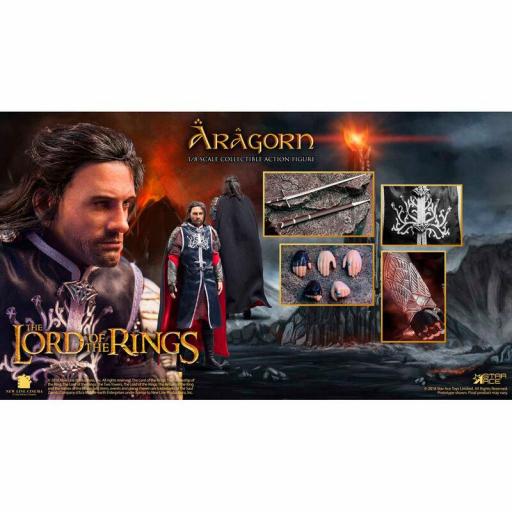 Figura El Señor de los Anillos Aragorn Real Master Star Ace 23 cm [5]
