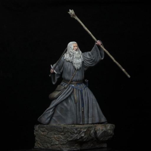 Figura El Señor de los Anillos Gandalf Moria 18 cm