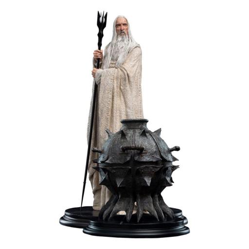 Figura El Señor de los Anillos Saruman and the Fire of Orthanc (Exclusive) 33 cm