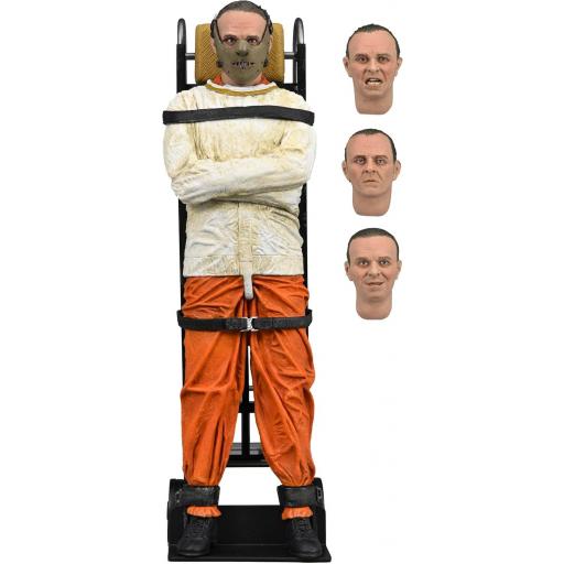 Figura El Silencio de los Corderos Hannibal Lecter con máscara NECA 18 cm [0]