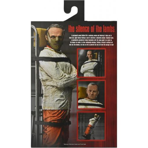 Figura El Silencio de los Corderos Hannibal Lecter con máscara NECA 18 cm [7]