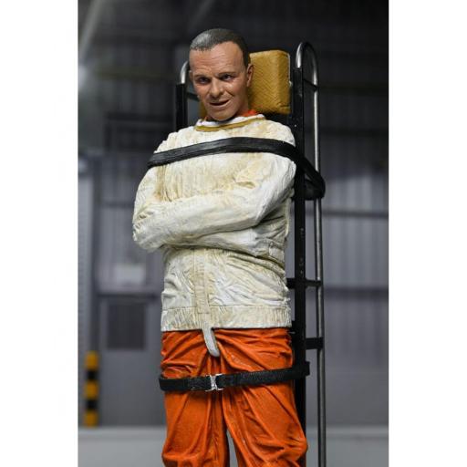 Figura El Silencio de los Corderos Hannibal Lecter con máscara NECA 18 cm [2]