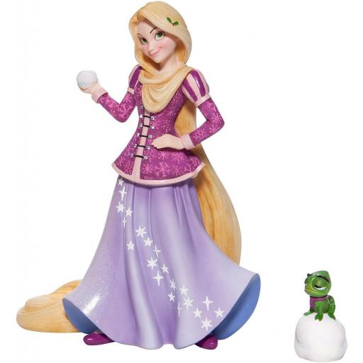 Figura Enredados Rapunzel & Pascal Navidad Disney Enesco 21 cm [1]