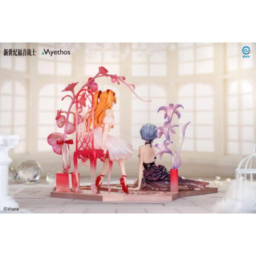 Figuras Set Evangelion Asuka Langley & Rei Ayanami Whisper of Flower 22 cm [2]