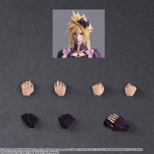 Figura Final Fantasy VII Remake Cloud Strife Dress Ver. Play Arts Kai 28 cm [7]