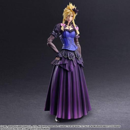 Figura Final Fantasy VII Remake Cloud Strife Dress Ver. Play Arts Kai 28 cm [2]