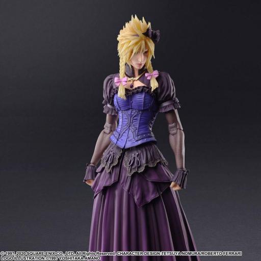 Figura Final Fantasy VII Remake Cloud Strife Dress Ver. Play Arts Kai 28 cm [4]