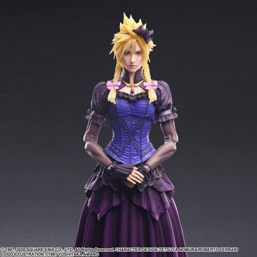 Figura Final Fantasy VII Remake Cloud Strife Dress Ver. Play Arts Kai 28 cm [0]