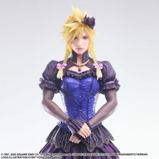 Figura Final Fantasy VII Remake Cloud Strife Dress Ver. Static Arts 28 cm [0]