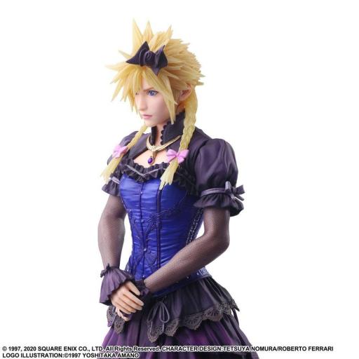 Figura Final Fantasy VII Remake Cloud Strife Dress Ver. Static Arts 28 cm [1]