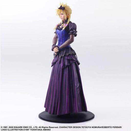 Figura Final Fantasy VII Remake Cloud Strife Dress Ver. Static Arts 28 cm [4]
