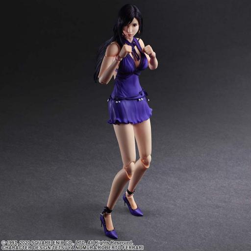 Figura Final Fantasy VII Remake Tifa Lockhart dress Play Arts Kai 25 cm [4]