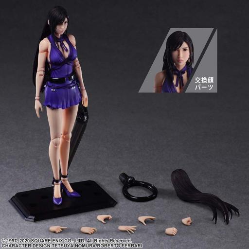 Figura Final Fantasy VII Remake Tifa Lockhart dress Play Arts Kai 25 cm [6]