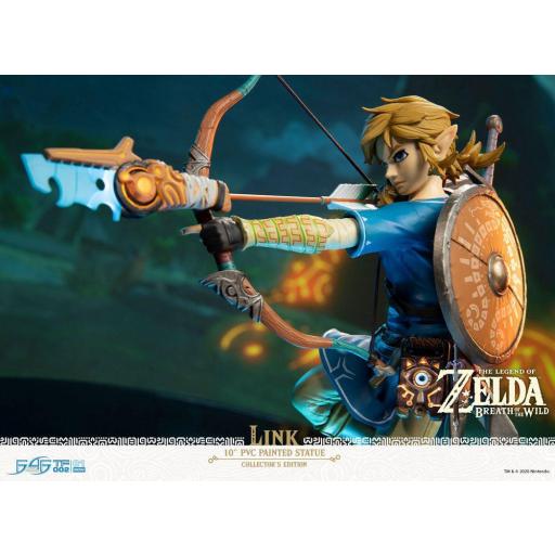Figura First 4 Figures The Legend of Zelda Breath of the Wild Link Collectors Edition 26 cm [1]