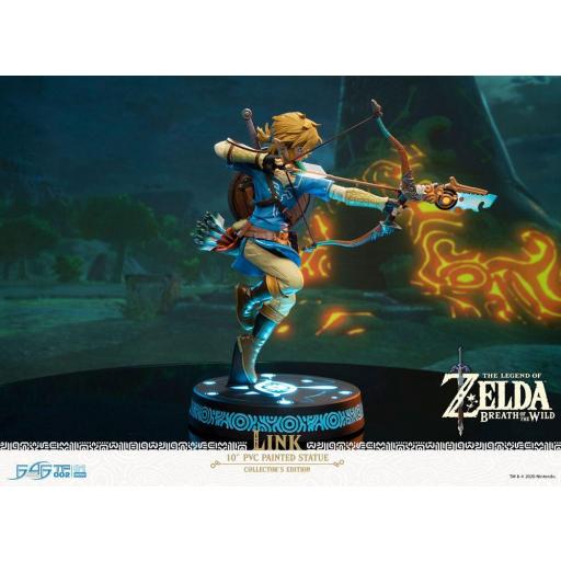 Figura First 4 Figures The Legend of Zelda Breath of the Wild Link Collectors Edition 26 cm [2]
