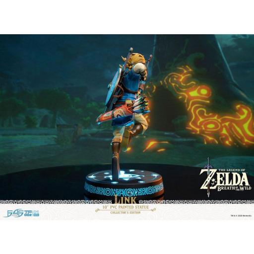 Figura First 4 Figures The Legend of Zelda Breath of the Wild Link Collectors Edition 26 cm [3]