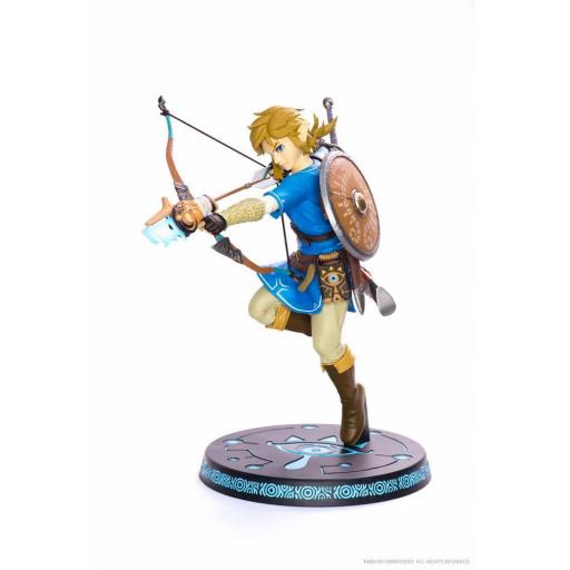 Figura First 4 Figures The Legend of Zelda Breath of the Wild Link Standard Edition 26 cm [2]