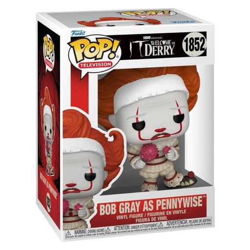 Figura Funko Pop! Bienvenidos a Derry Bob Gray as Pennywise 9 cm [1]
